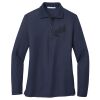 Ladies Long Sleeve Silk Touch™ Polo Thumbnail