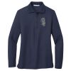 Ladies Long Sleeve Silk Touch™ Polo Thumbnail