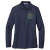 Ladies Long Sleeve Silk Touch™ Polo Thumbnail