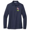 Ladies Long Sleeve Silk Touch™ Polo Thumbnail