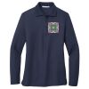 Ladies Long Sleeve Silk Touch™ Polo Thumbnail
