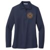 Ladies Long Sleeve Silk Touch™ Polo Thumbnail