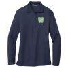 Ladies Long Sleeve Silk Touch™ Polo Thumbnail