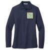 Ladies Long Sleeve Silk Touch™ Polo Thumbnail