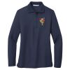 Ladies Long Sleeve Silk Touch™ Polo Thumbnail