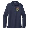 Ladies Long Sleeve Silk Touch™ Polo Thumbnail