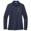 Ladies Long Sleeve Silk Touch™ Polo Thumbnail
