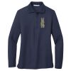 Ladies Long Sleeve Silk Touch™ Polo Thumbnail