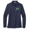 Ladies Long Sleeve Silk Touch™ Polo Thumbnail