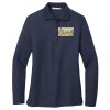 Ladies Long Sleeve Silk Touch™ Polo Thumbnail