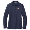 Ladies Long Sleeve Silk Touch™ Polo Thumbnail