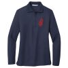 Ladies Long Sleeve Silk Touch™ Polo Thumbnail