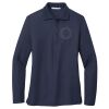Ladies Long Sleeve Silk Touch™ Polo Thumbnail