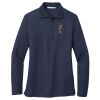 Ladies Long Sleeve Silk Touch™ Polo Thumbnail