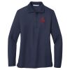 Ladies Long Sleeve Silk Touch™ Polo Thumbnail