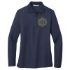 Ladies Long Sleeve Silk Touch™ Polo Thumbnail