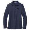 Ladies Long Sleeve Silk Touch™ Polo Thumbnail