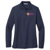 Ladies Long Sleeve Silk Touch™ Polo Thumbnail
