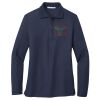 Ladies Long Sleeve Silk Touch™ Polo Thumbnail