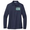 Ladies Long Sleeve Silk Touch™ Polo Thumbnail
