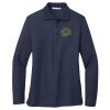 Ladies Long Sleeve Silk Touch™ Polo Thumbnail