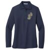 Ladies Long Sleeve Silk Touch™ Polo Thumbnail