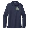 Ladies Long Sleeve Silk Touch™ Polo Thumbnail