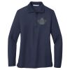 Ladies Long Sleeve Silk Touch™ Polo Thumbnail