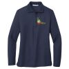 Ladies Long Sleeve Silk Touch™ Polo Thumbnail