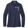 Ladies Long Sleeve Silk Touch™ Polo Thumbnail