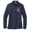 Ladies Long Sleeve Silk Touch™ Polo Thumbnail