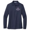 Ladies Long Sleeve Silk Touch™ Polo Thumbnail