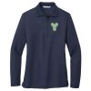 Ladies Long Sleeve Silk Touch™ Polo Thumbnail