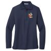 Ladies Long Sleeve Silk Touch™ Polo Thumbnail