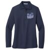 Ladies Long Sleeve Silk Touch™ Polo Thumbnail