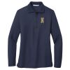 Ladies Long Sleeve Silk Touch™ Polo Thumbnail
