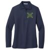 Ladies Long Sleeve Silk Touch™ Polo Thumbnail