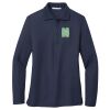 Ladies Long Sleeve Silk Touch™ Polo Thumbnail