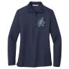 Ladies Long Sleeve Silk Touch™ Polo Thumbnail