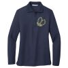 Ladies Long Sleeve Silk Touch™ Polo Thumbnail