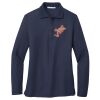 Ladies Long Sleeve Silk Touch™ Polo Thumbnail