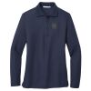 Ladies Long Sleeve Silk Touch™ Polo Thumbnail