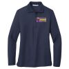 Ladies Long Sleeve Silk Touch™ Polo Thumbnail