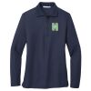 Ladies Long Sleeve Silk Touch™ Polo Thumbnail