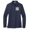 Ladies Long Sleeve Silk Touch™ Polo Thumbnail
