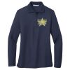 Ladies Long Sleeve Silk Touch™ Polo Thumbnail