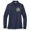 Ladies Long Sleeve Silk Touch™ Polo Thumbnail
