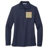 Ladies Long Sleeve Silk Touch™ Polo Thumbnail