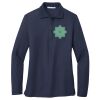 Ladies Long Sleeve Silk Touch™ Polo Thumbnail
