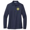 Ladies Long Sleeve Silk Touch™ Polo Thumbnail